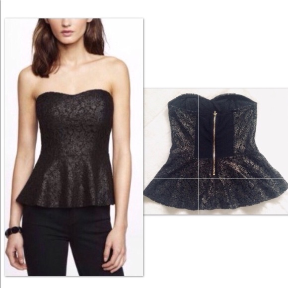 express strapless top